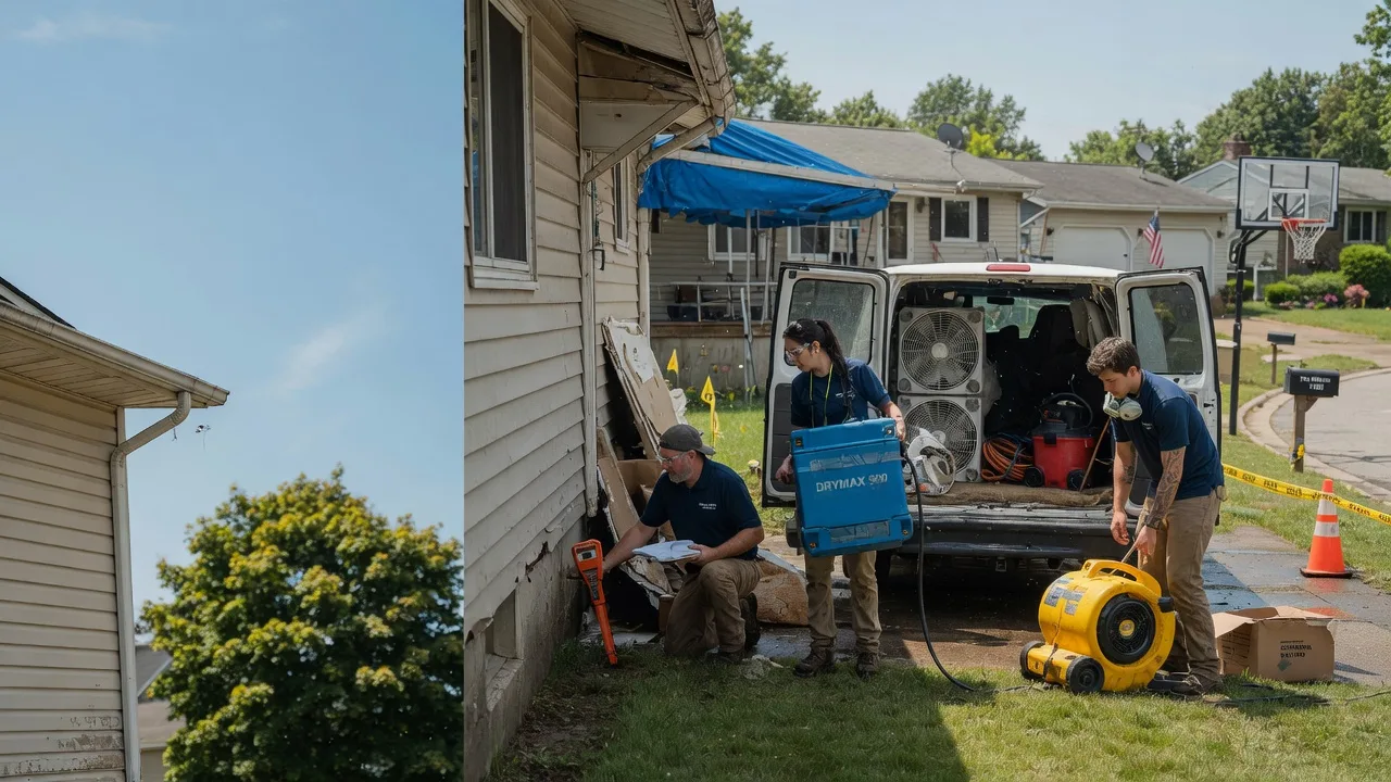 Ceiling Leak Cleanup in Fulton, IN near me